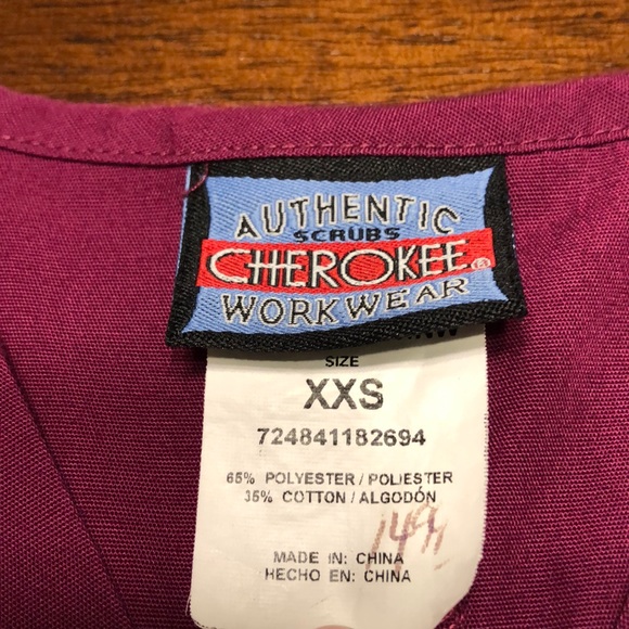 Cherokee Scrub Top XXS - Picture 2 of 15